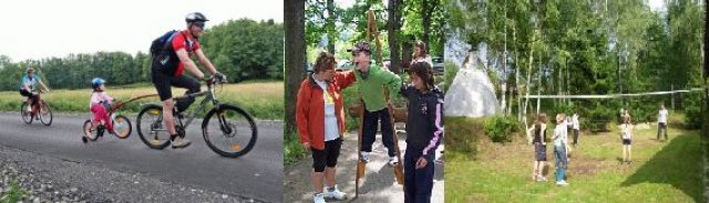 Na kole po mírných kopcích